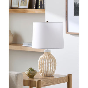   Wooden Beads Accent Table Lamp | Oroa.com