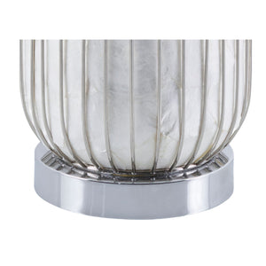   Modern European furniture - White Shell Accent Table Lamp - www.oroa.com | Oroa.com