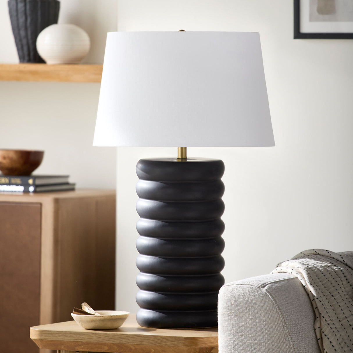   Glazed Ceramic Table Lamp | Oroa.com
