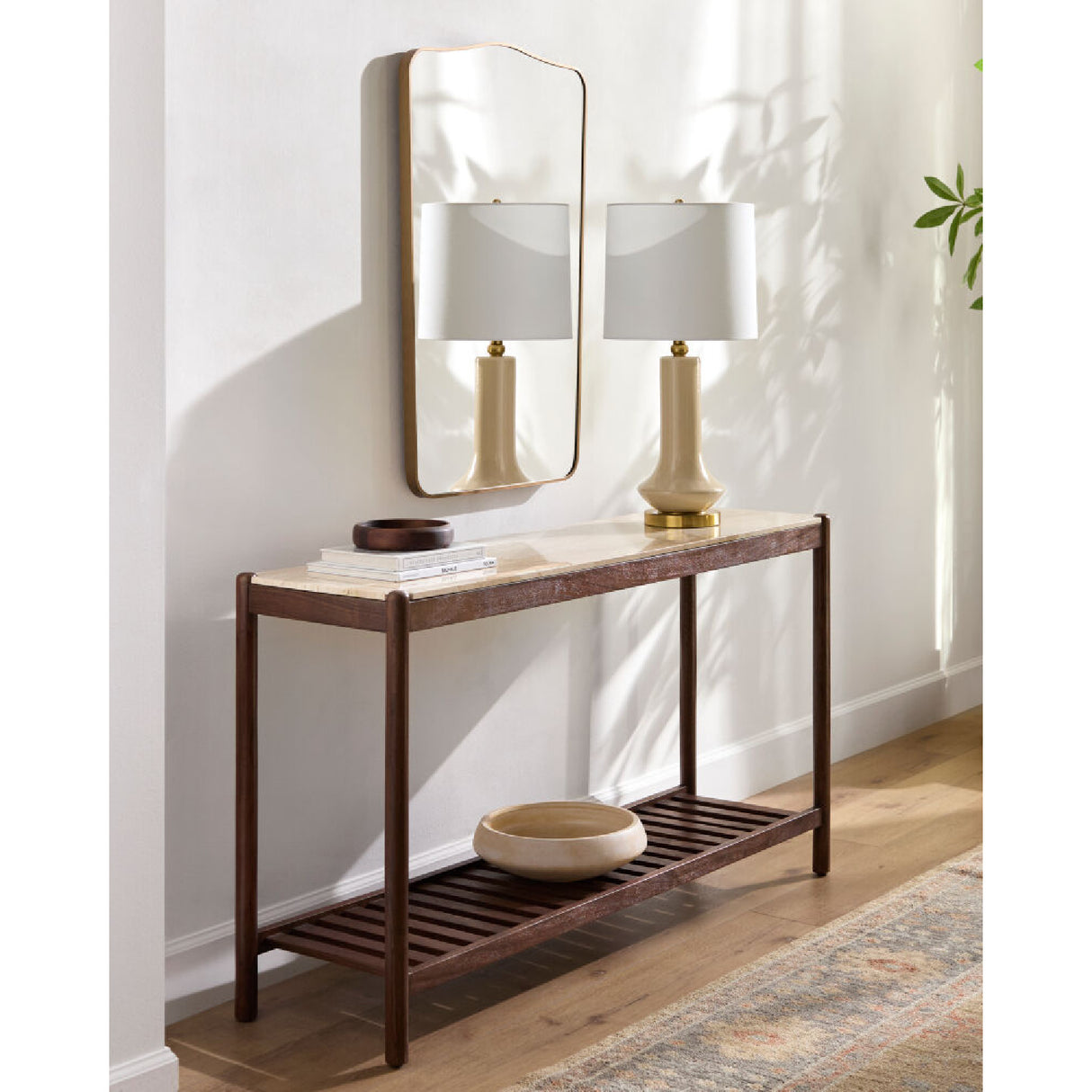   Distressed Cream Ceramic Table Lamp | Oroa.com