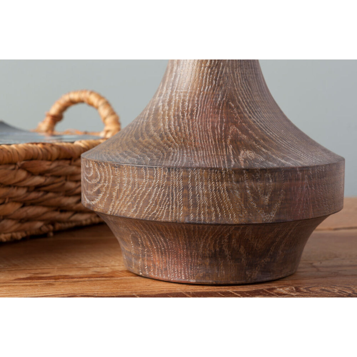   Modern European furniture - Braided Natural Seagrass Table Lamp - www.oroa.com | Oroa.com