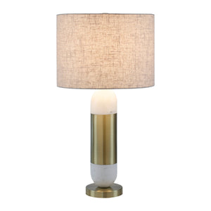   Gold Wrapped Marble Table Lamp | Oroa.com
