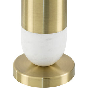   Gold Wrapped Marble Table Lamp | Oroa.com
