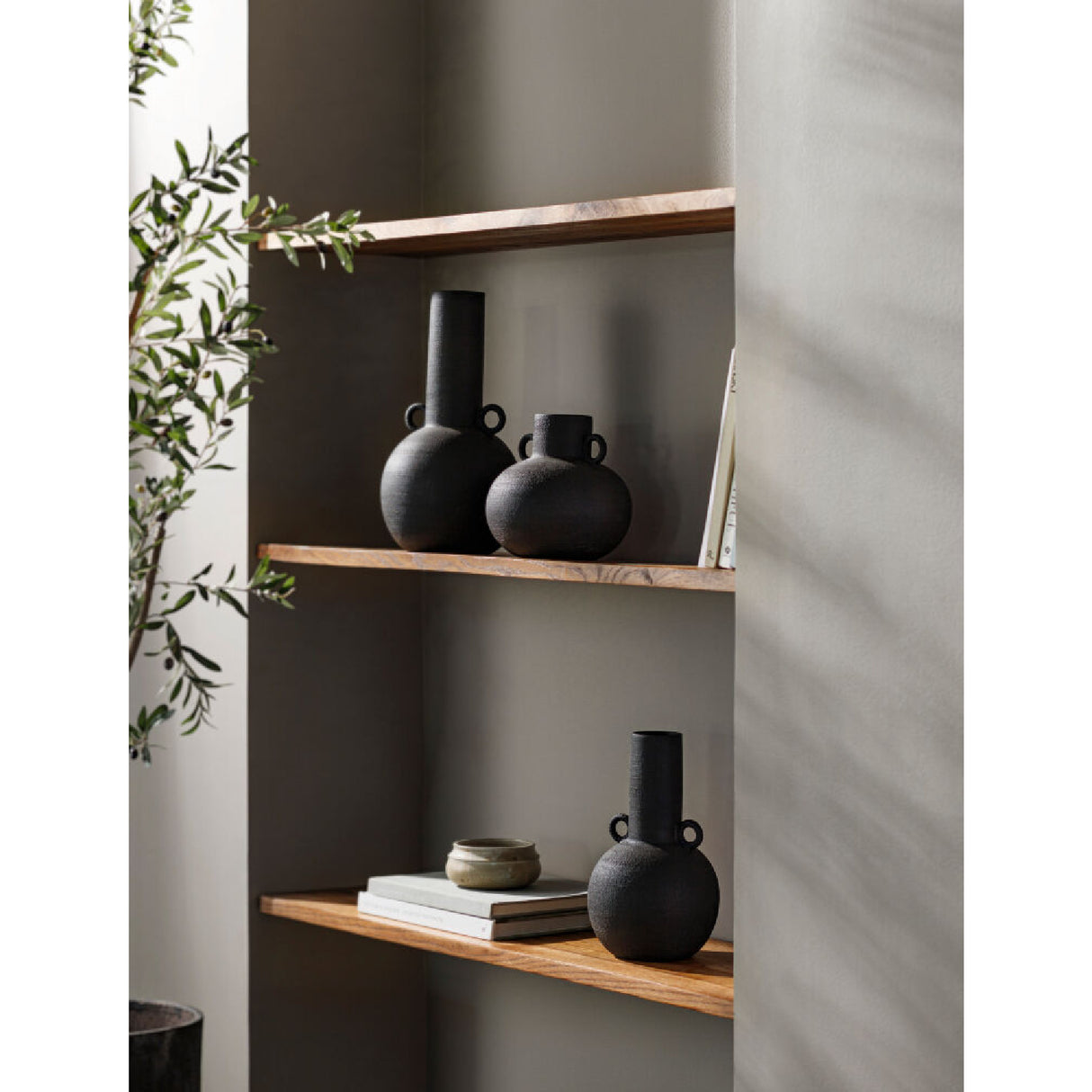   Modern European furniture - Long-Necked Ceramic Vases (3) - www.oroa.com | Oroa.com