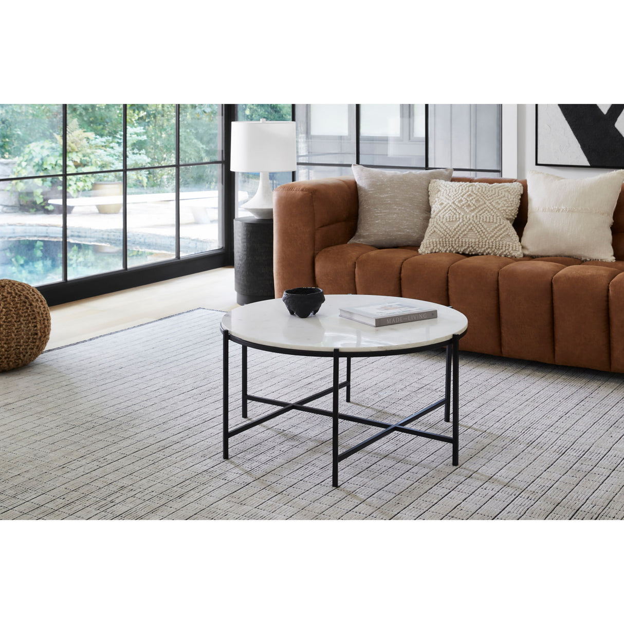   Modern furniture - Hand-Loomed Square Pattern Table Runner - www.oroa.com | Oroa.com