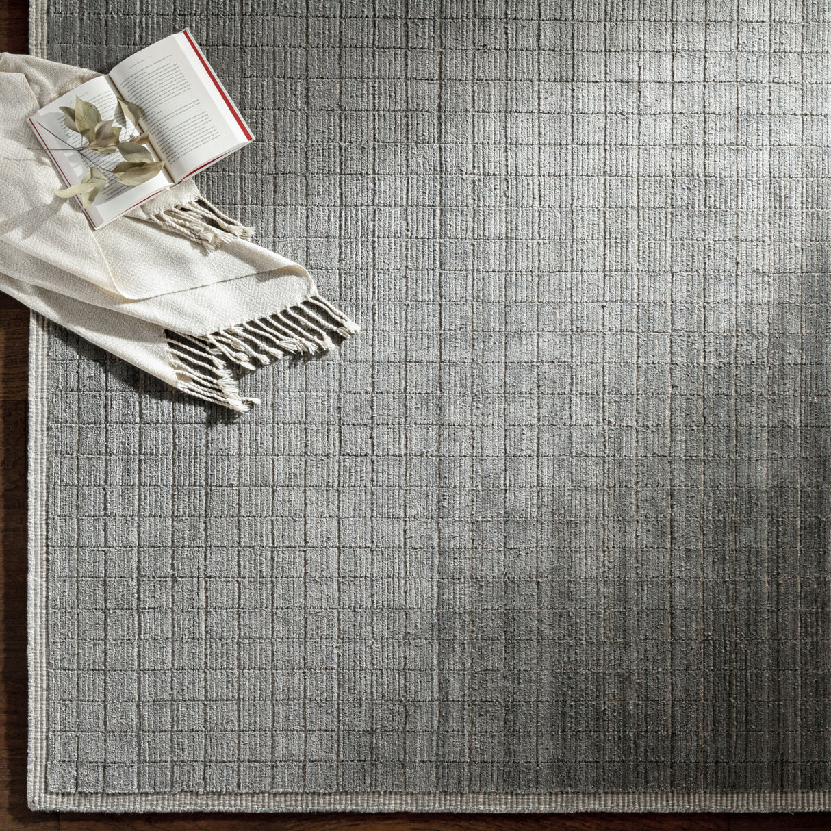   Modern furniture - Hand-Loomed Square Pattern Table Runner - www.oroa.com | Oroa.com