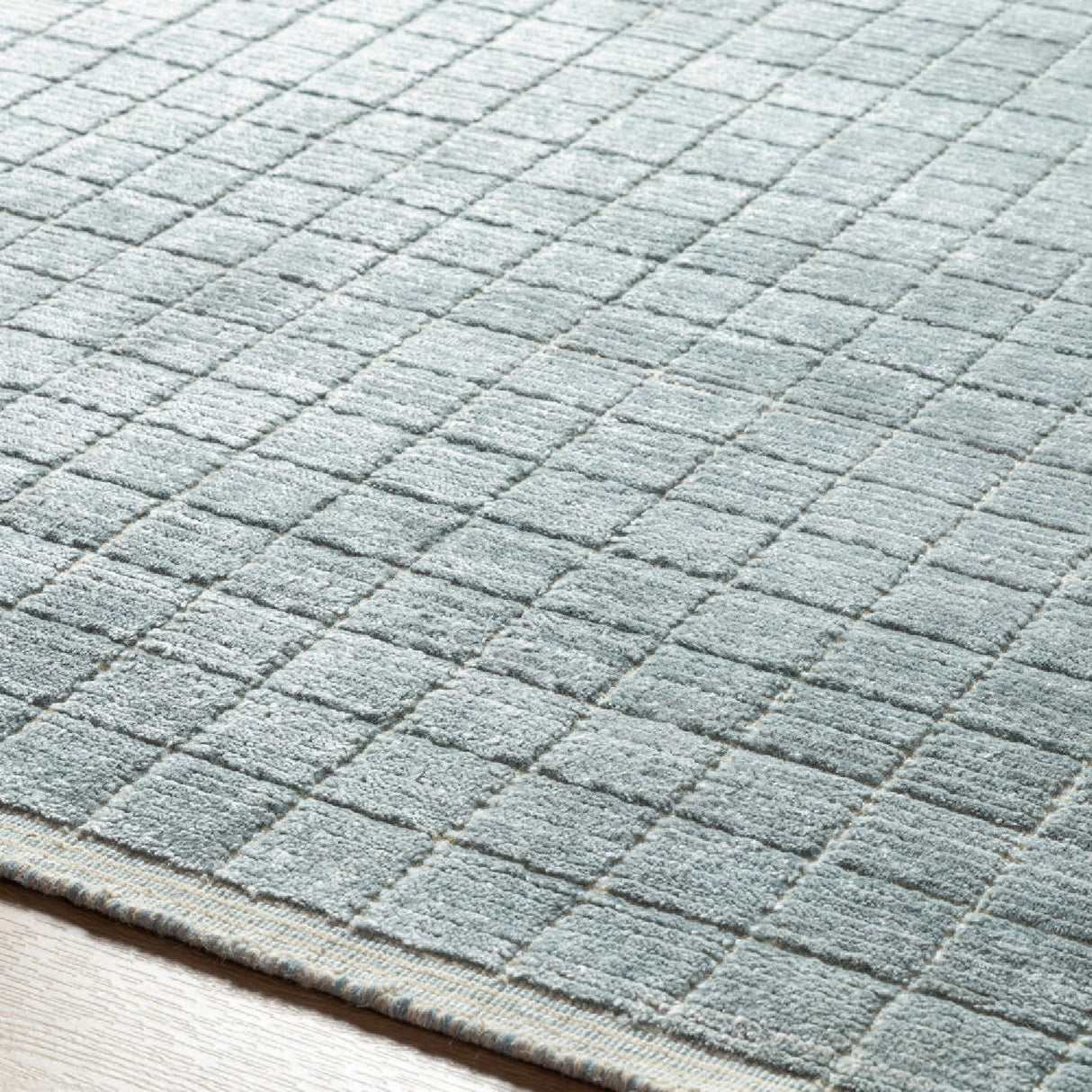   Modern furniture - Hand-Loomed Square Pattern Carpet - www.oroa.com | Oroa.com