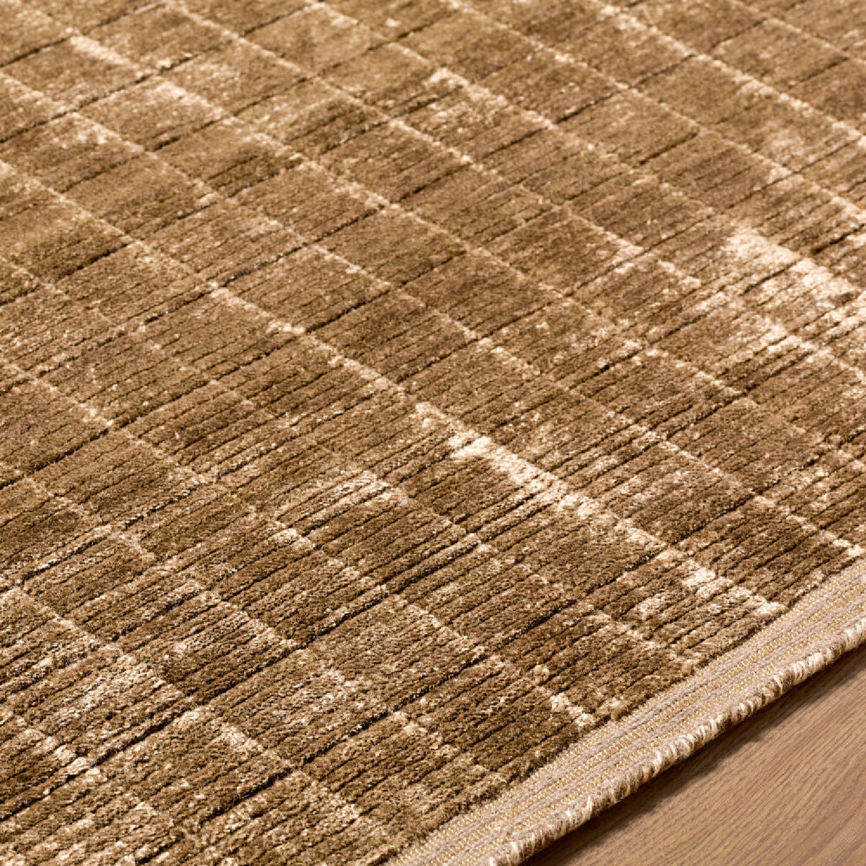   Modern furniture - Hand-Loomed Square Pattern Carpet - www.oroa.com | Oroa.com