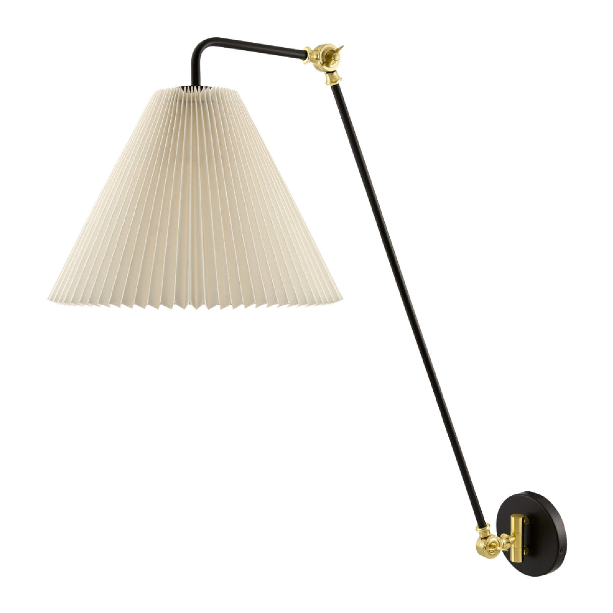   Modern European furniture - White Pleated Shade Wall Lamp - www.oroa.com | Oroa.com