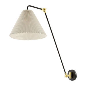   Modern European furniture - White Pleated Shade Wall Lamp - www.oroa.com | Oroa.com