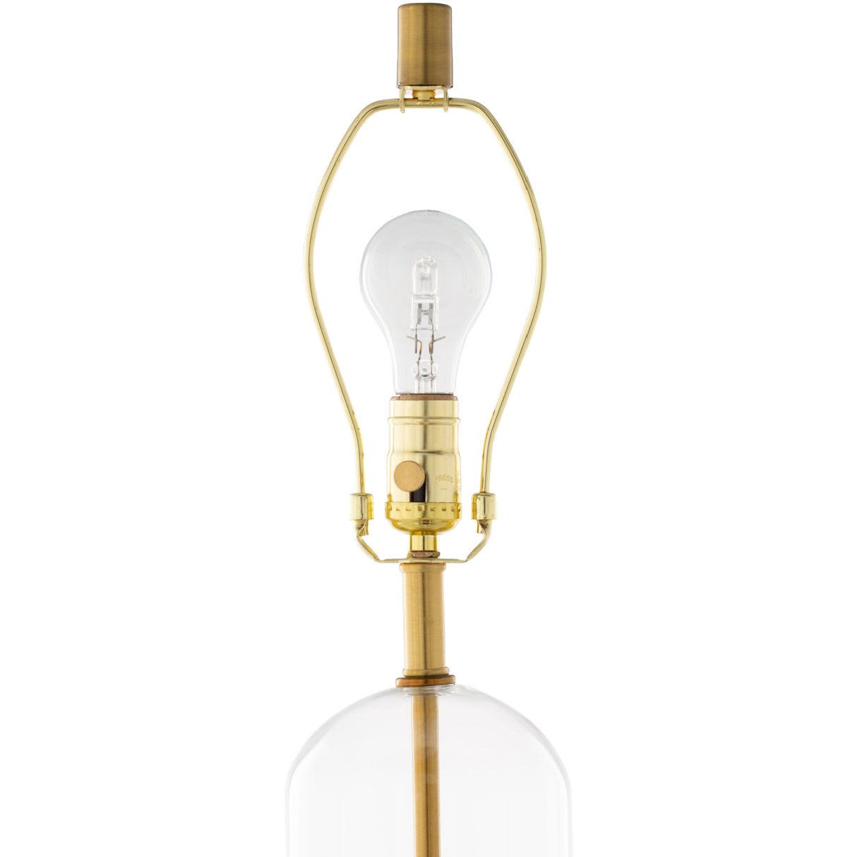   Clear Glass Body Table Lamp | Oroa.com