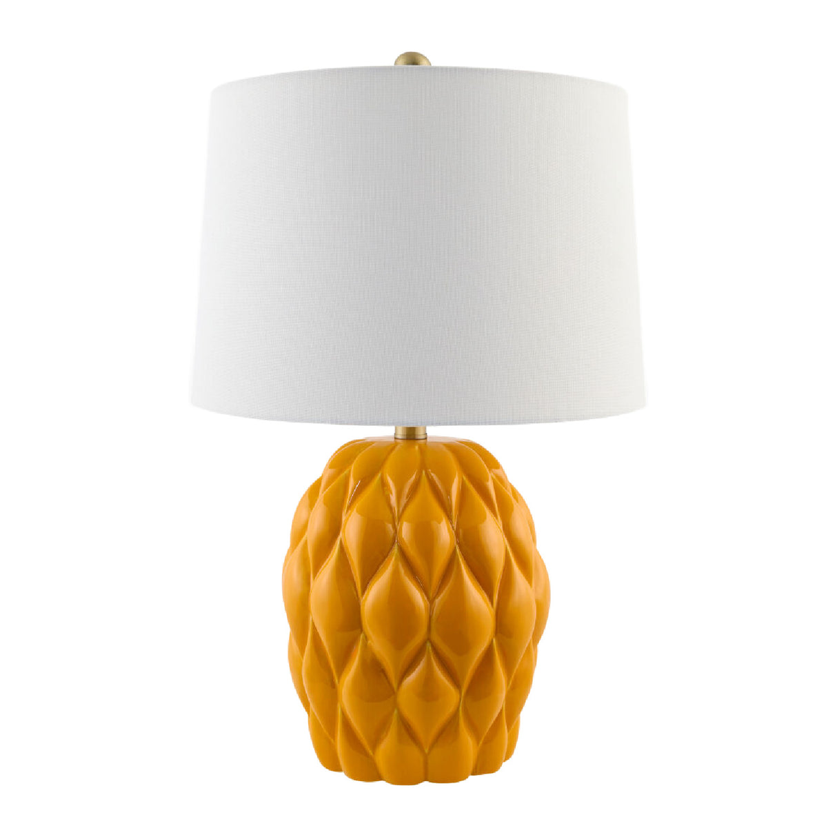   Modern European furniture - Reliefed Ceramic Accent Table Lamp - www.oroa.com | Oroa.com