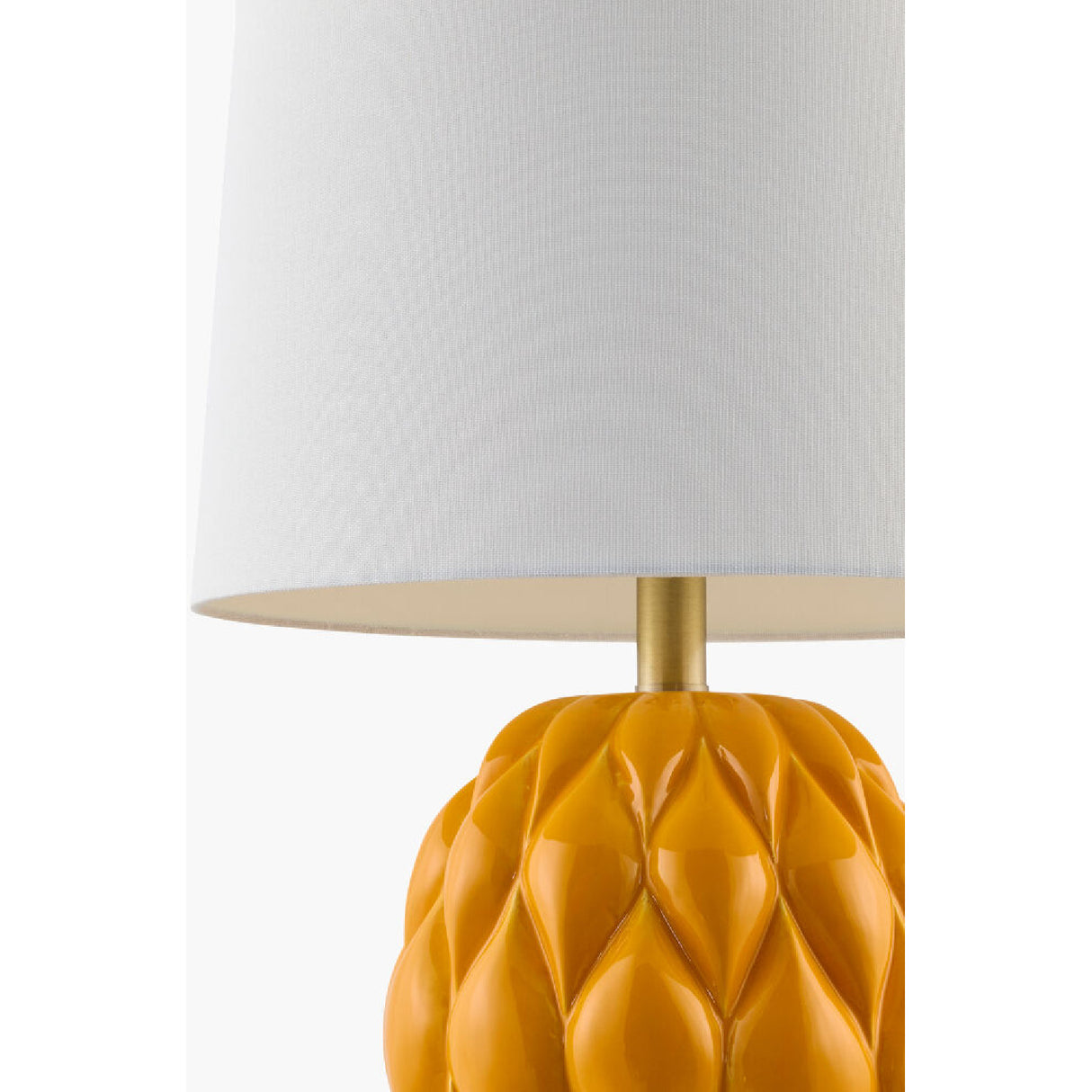   Modern European furniture - Reliefed Ceramic Accent Table Lamp - www.oroa.com | Oroa.com