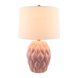   Modern European furniture - Reliefed Ceramic Accent Table Lamp - www.oroa.com | Oroa.com