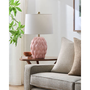   Modern European furniture - Reliefed Ceramic Accent Table Lamp - www.oroa.com | Oroa.com