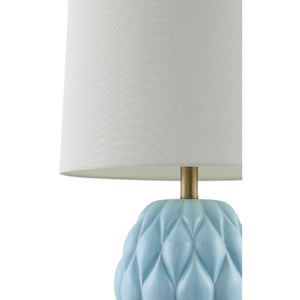   Modern European furniture - Reliefed Ceramic Accent Table Lamp - www.oroa.com | Oroa.com