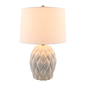   Modern European furniture - Reliefed Ceramic Accent Table Lamp - www.oroa.com | Oroa.com