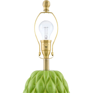   Modern European furniture - Reliefed Ceramic Accent Table Lamp - www.oroa.com | Oroa.com