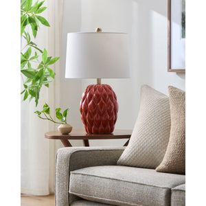   Modern European furniture - Reliefed Ceramic Accent Table Lamp - www.oroa.com | Oroa.com