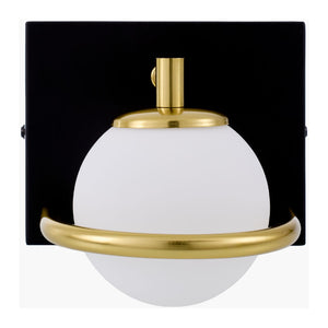   Modern European furniture - Gold Ring Glass Wall Lamp - www.oroa.com | Oroa.com