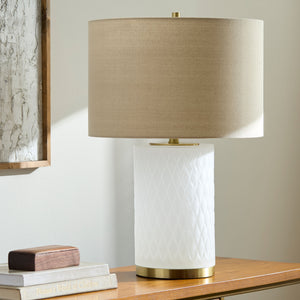   Glass Base Accent Table Lamp | Oroa.com