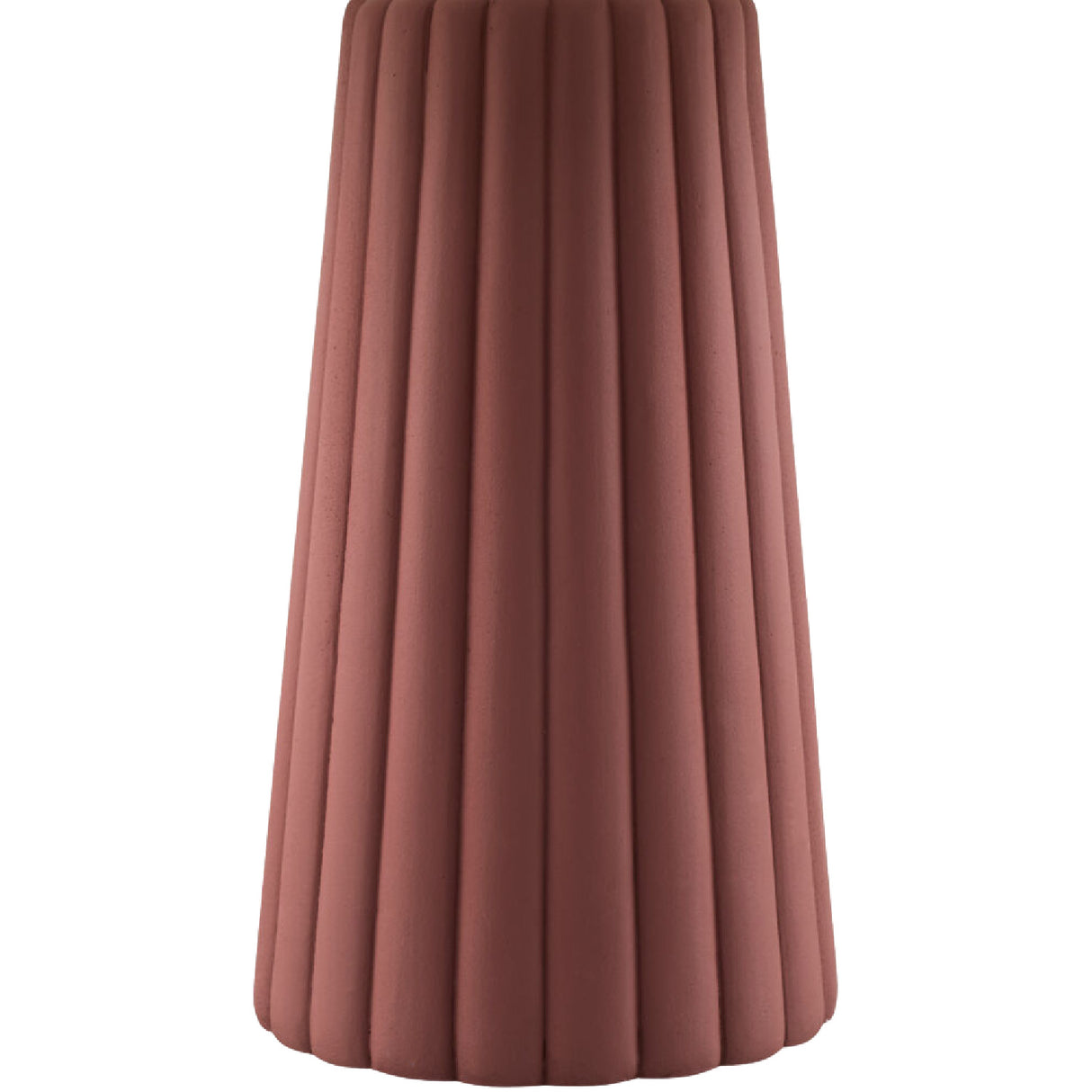   Fluted Ceramic Linen Table Lamp | Oroa.com