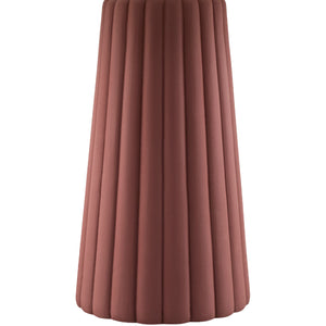   Fluted Ceramic Linen Table Lamp | Oroa.com