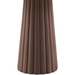   Fluted Ceramic Linen Table Lamp | Oroa.com