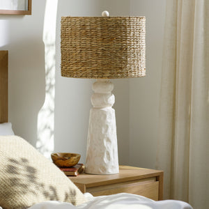   Woven Seagrass Accent Table Lamp | Oroa.com