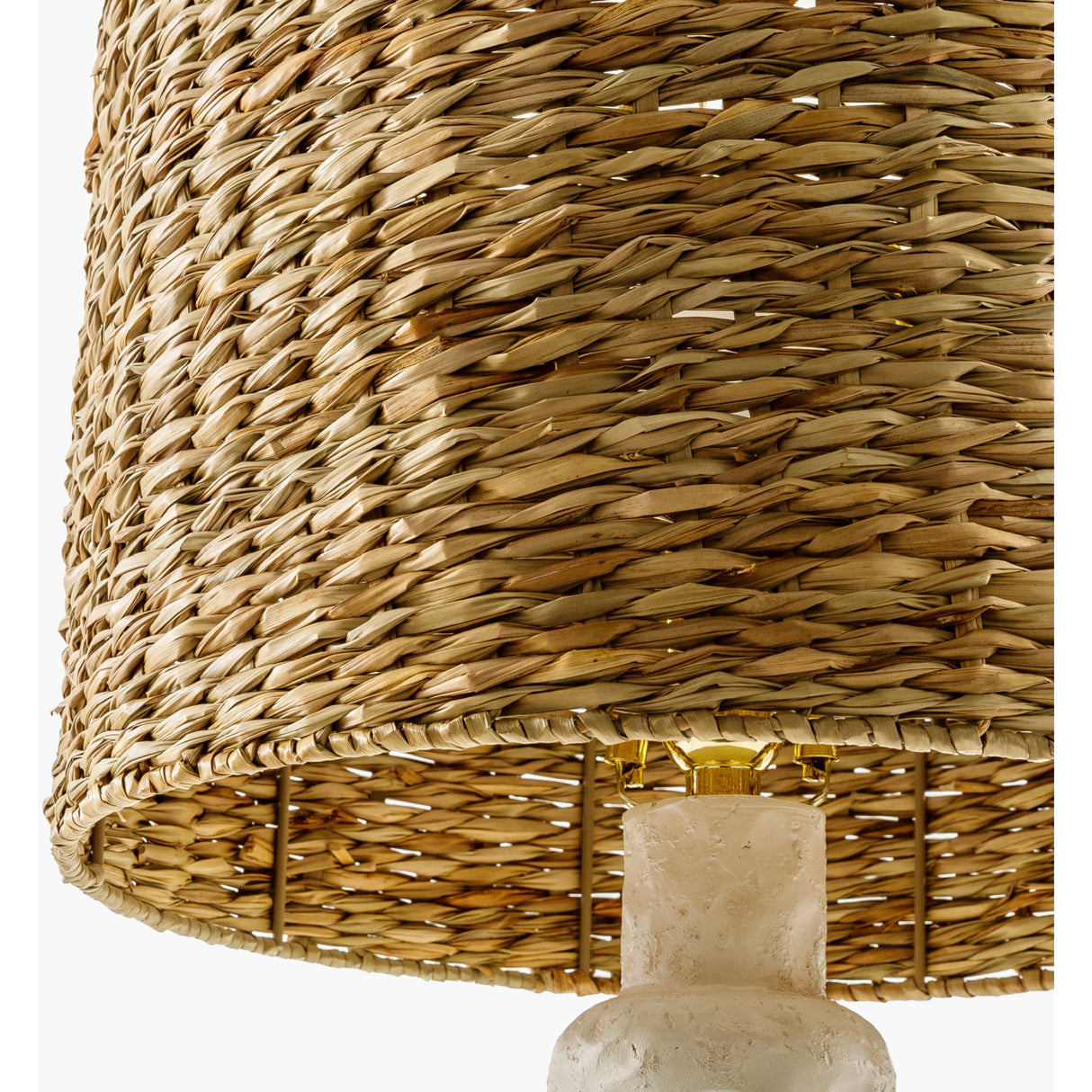   Woven Seagrass Accent Table Lamp | Oroa.com