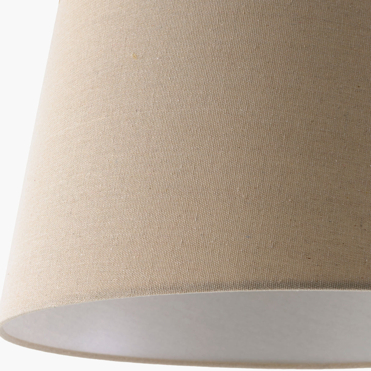   Linen Shade Sloped Floor Lamp | Oroa.com