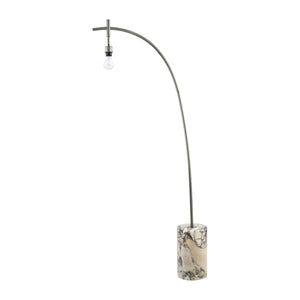  Linen Shade Sloped Floor Lamp | Oroa.com