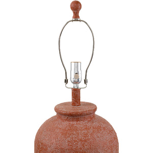   Red Ceramic Accent Table Lamp | Oroa.com