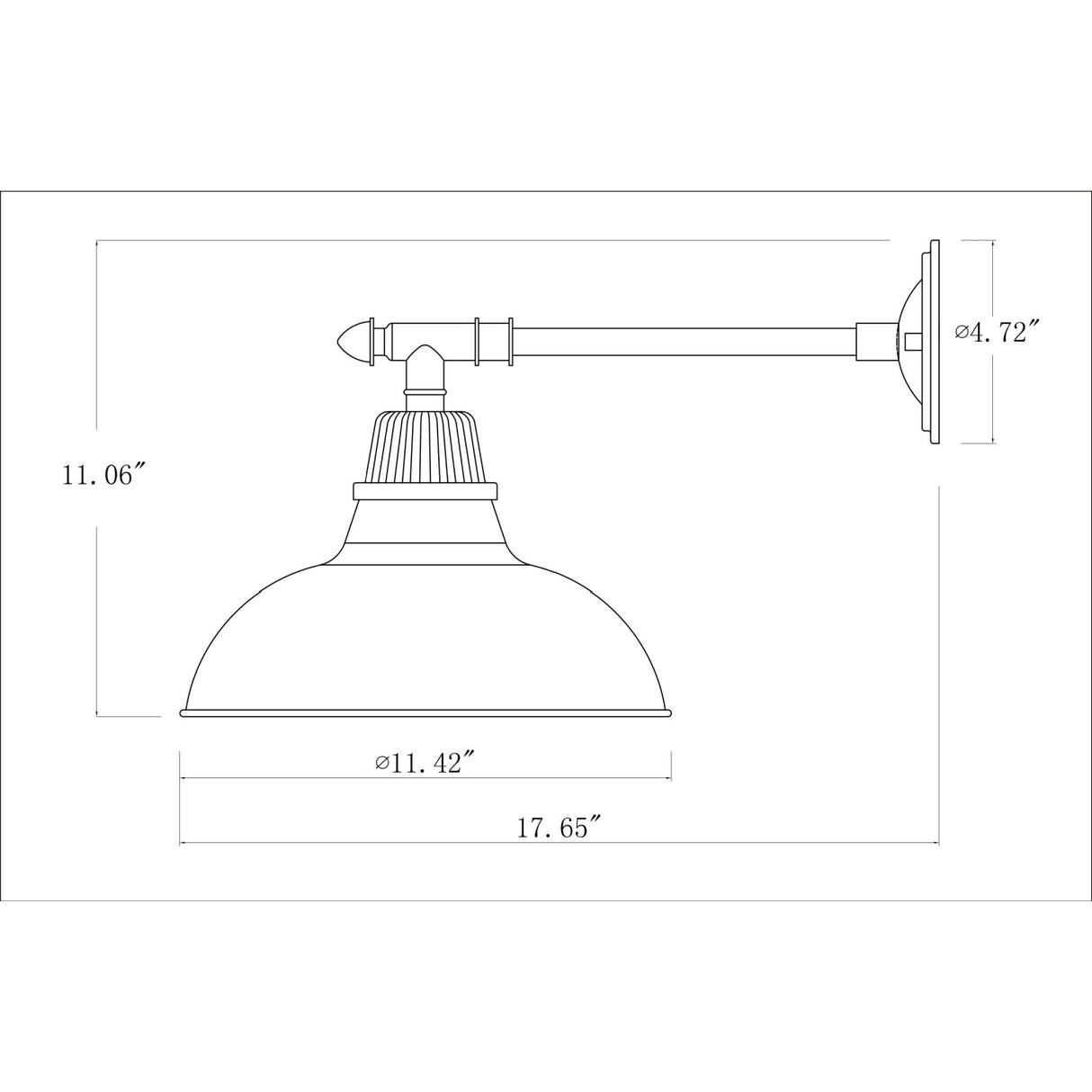   Modern European furniture -  Metal Shade Wall Lamps (2) - www.oroa.com | Oroa.com