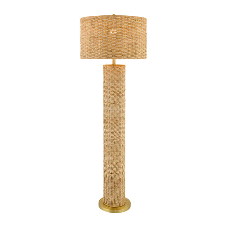  Woven Rattan Accent Floor Lamp | Oroa.com