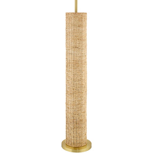   Woven Rattan Accent Floor Lamp | Oroa.com