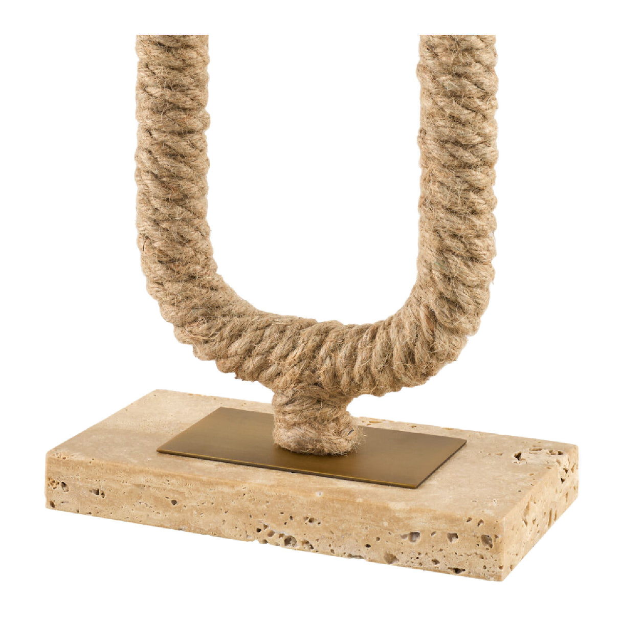   Natural Hemp Wrapped Table Lamp | Oroa.com