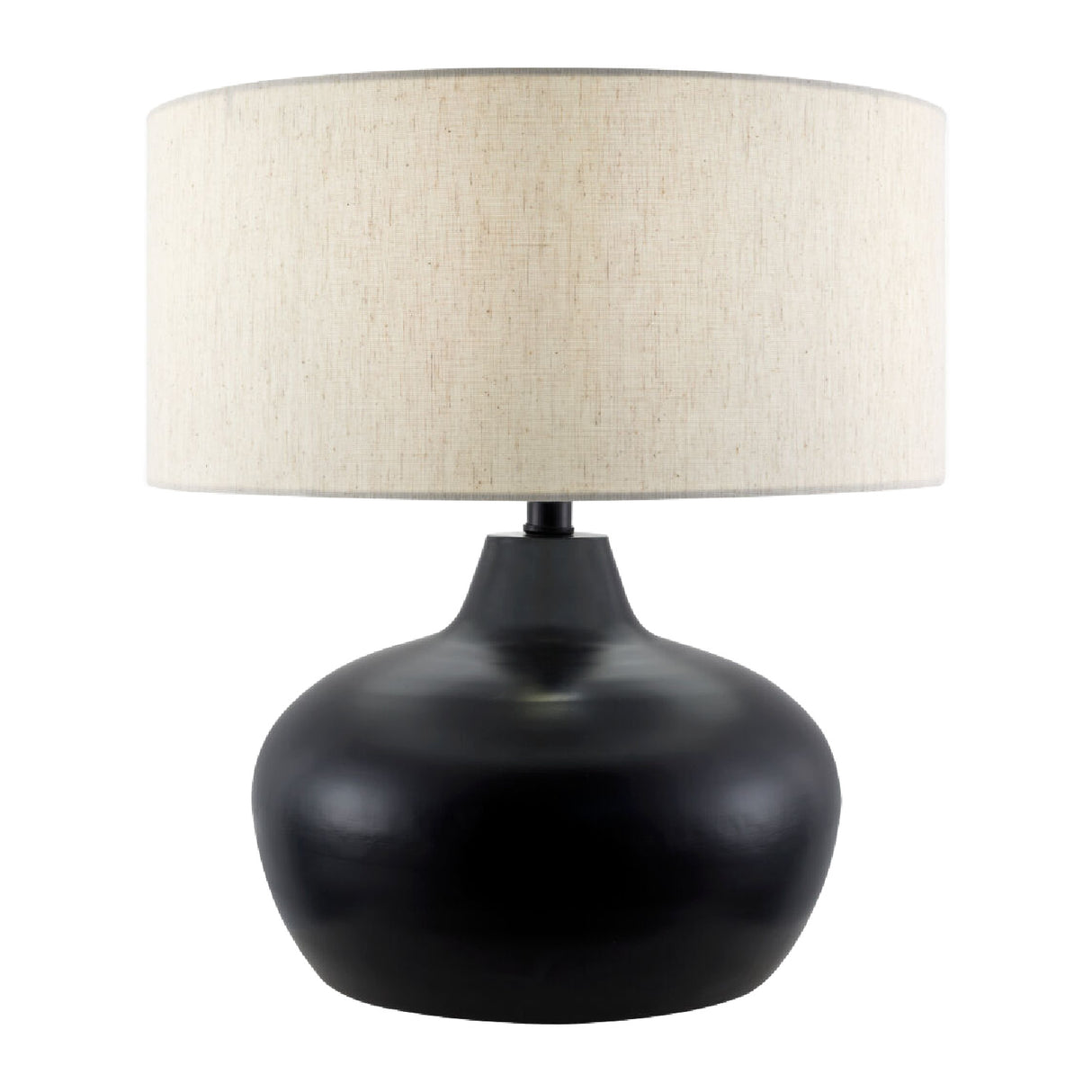   Black Iron Accent Table Lamp | Oroa.com
