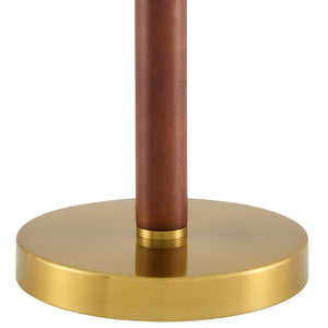   White Cotton Accent Table Lamp | Oroa.com