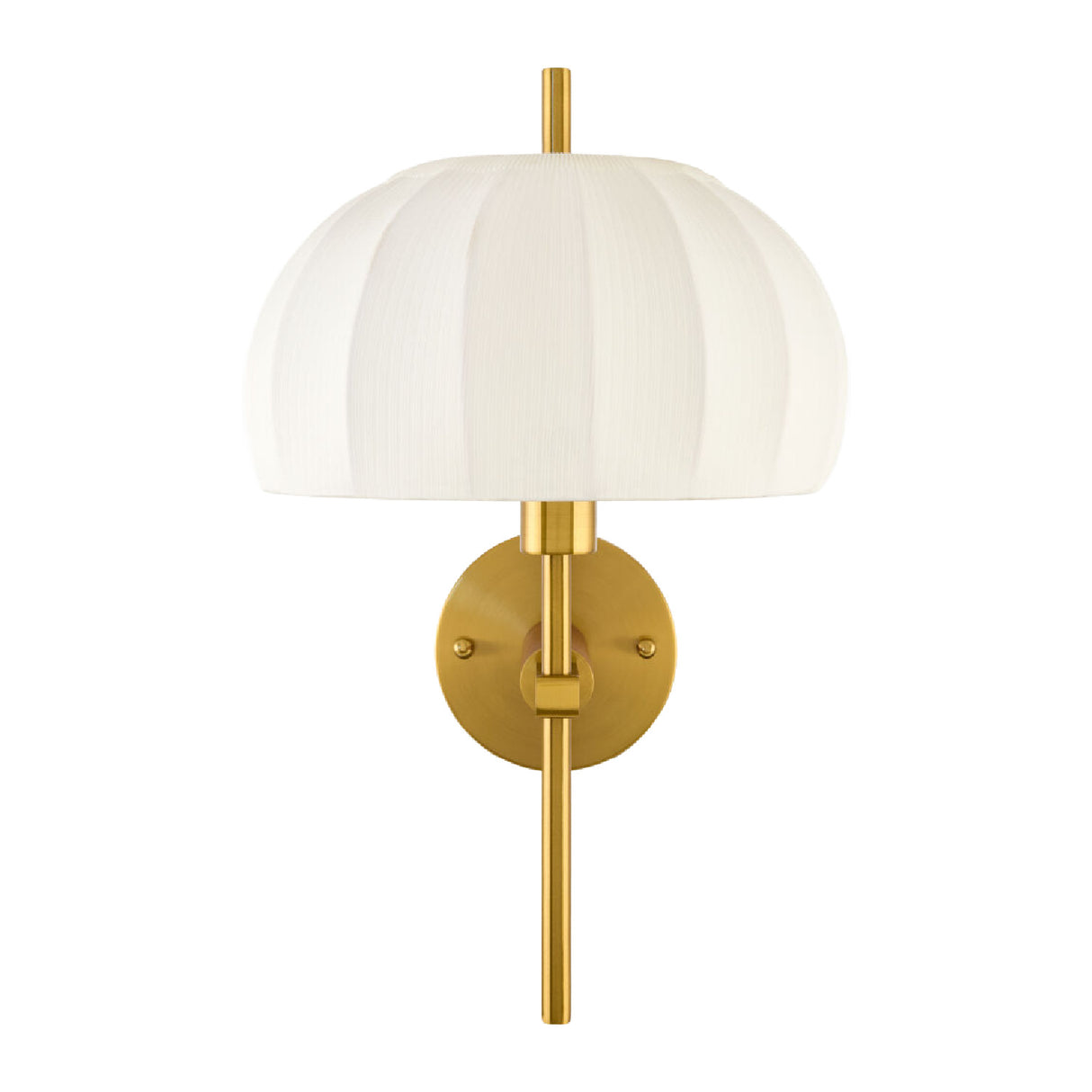   Modern European furniture - White Cotton Accent Wall Lamp - www.oroa.com | Oroa.com