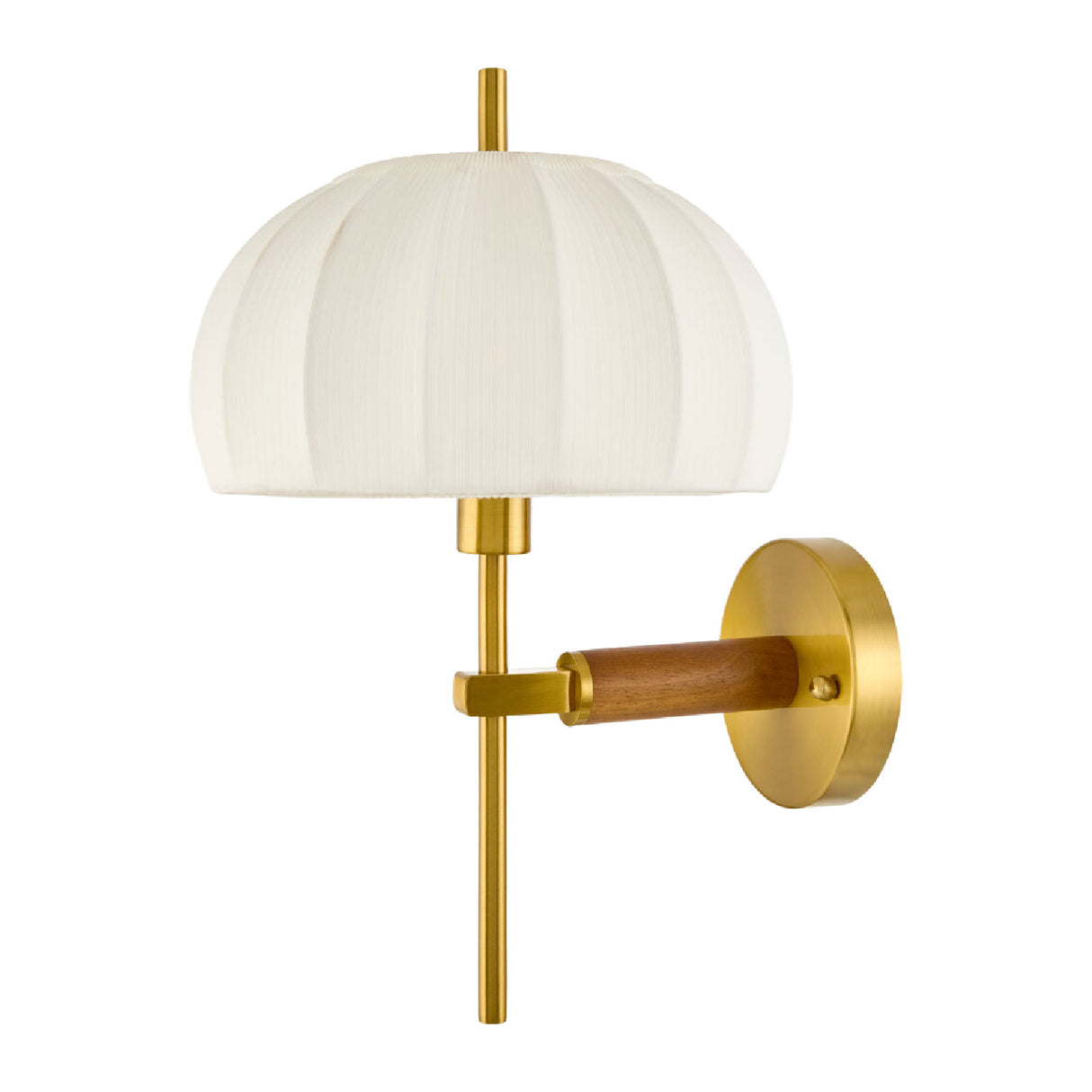   Modern European furniture - White Cotton Accent Wall Lamp - www.oroa.com | Oroa.com