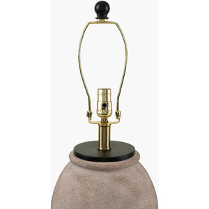   Modern European furniture - Brown Cement Accent Table Lamp - www.oroa.com | Oroa.com