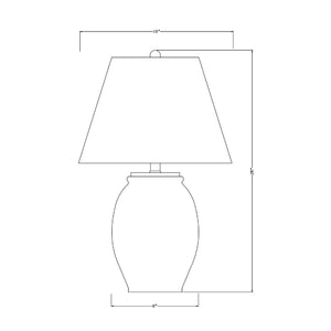   Modern European furniture - Brown Cement Accent Table Lamp - www.oroa.com | Oroa.com