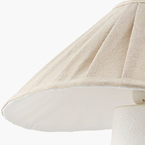   White Minimalist Accent Table Lamp | Oroa.com