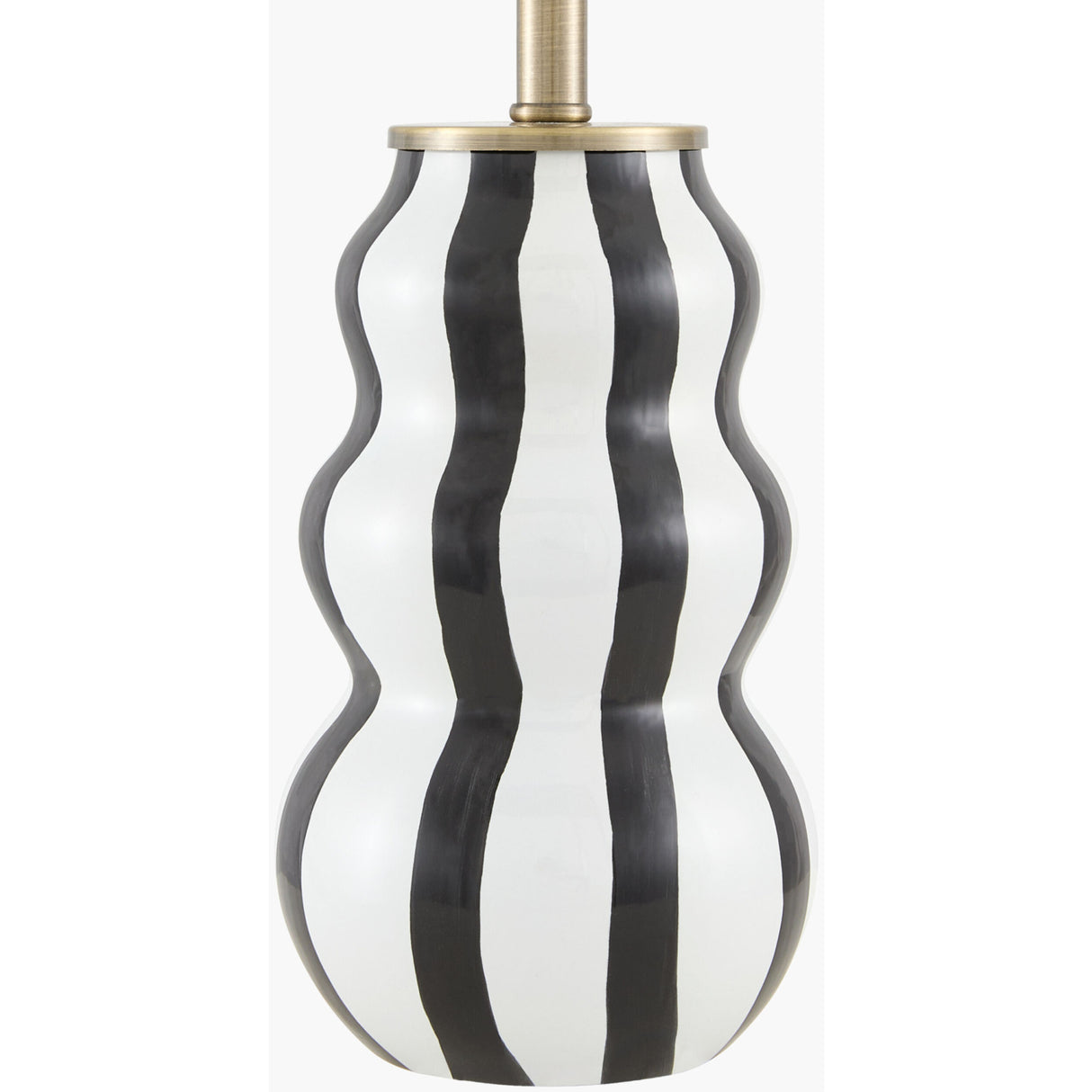   Wavy Stripes Ceramic Table Lamps (2) | Oroa.com