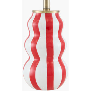   Wavy Stripes Ceramic Table Lamps (2) | Oroa.com