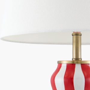   Wavy Stripes Ceramic Table Lamps (2) | Oroa.com