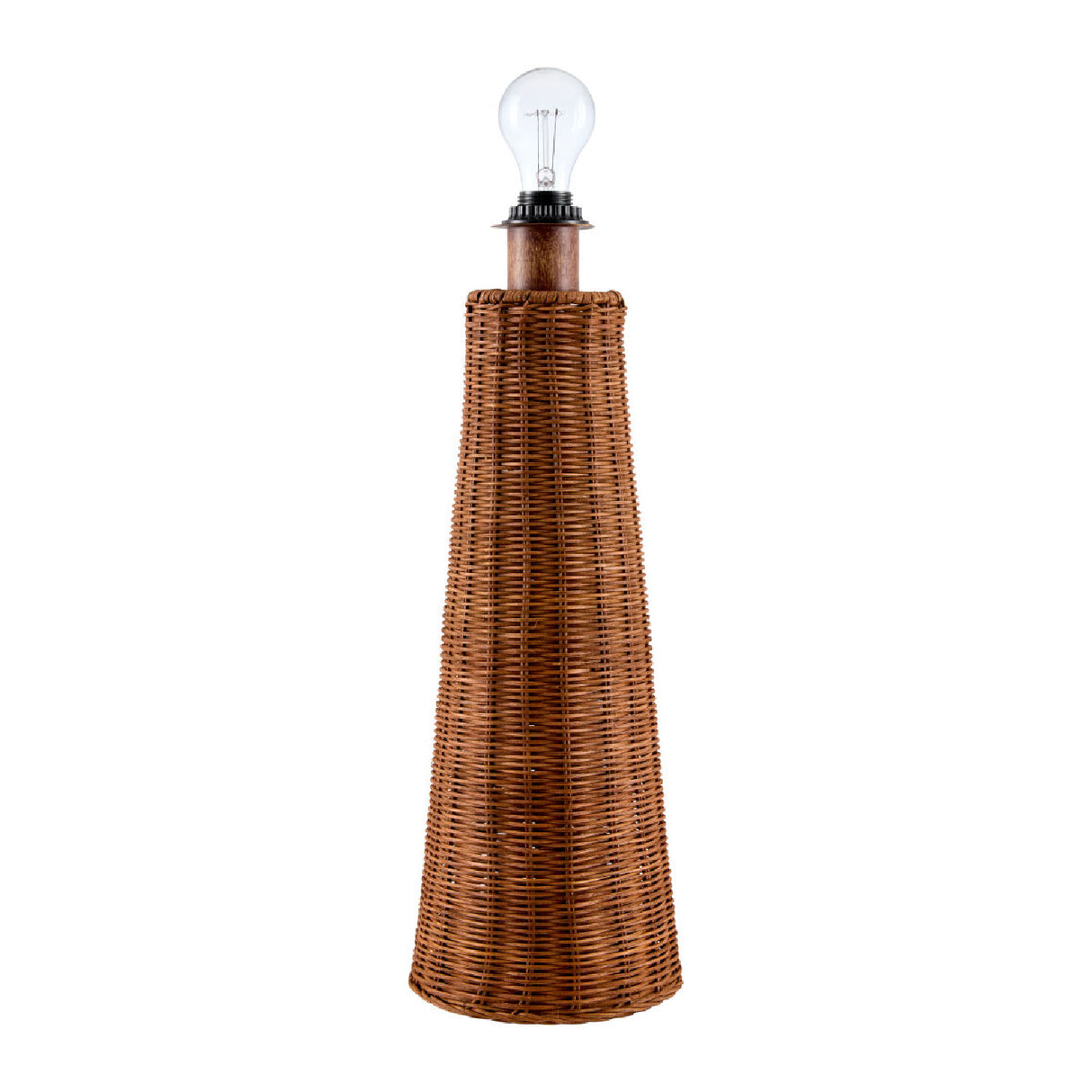   Modern European furniture - Empire Brown Rattan Table Lamp - www.oroa.com | Oroa.com