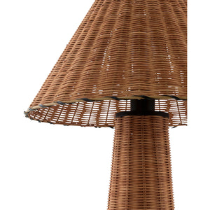   Modern European furniture - Empire Brown Rattan Table Lamp - www.oroa.com | Oroa.com