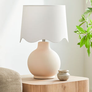   Wavy Edge Accent Table Lamp | Oroa.com